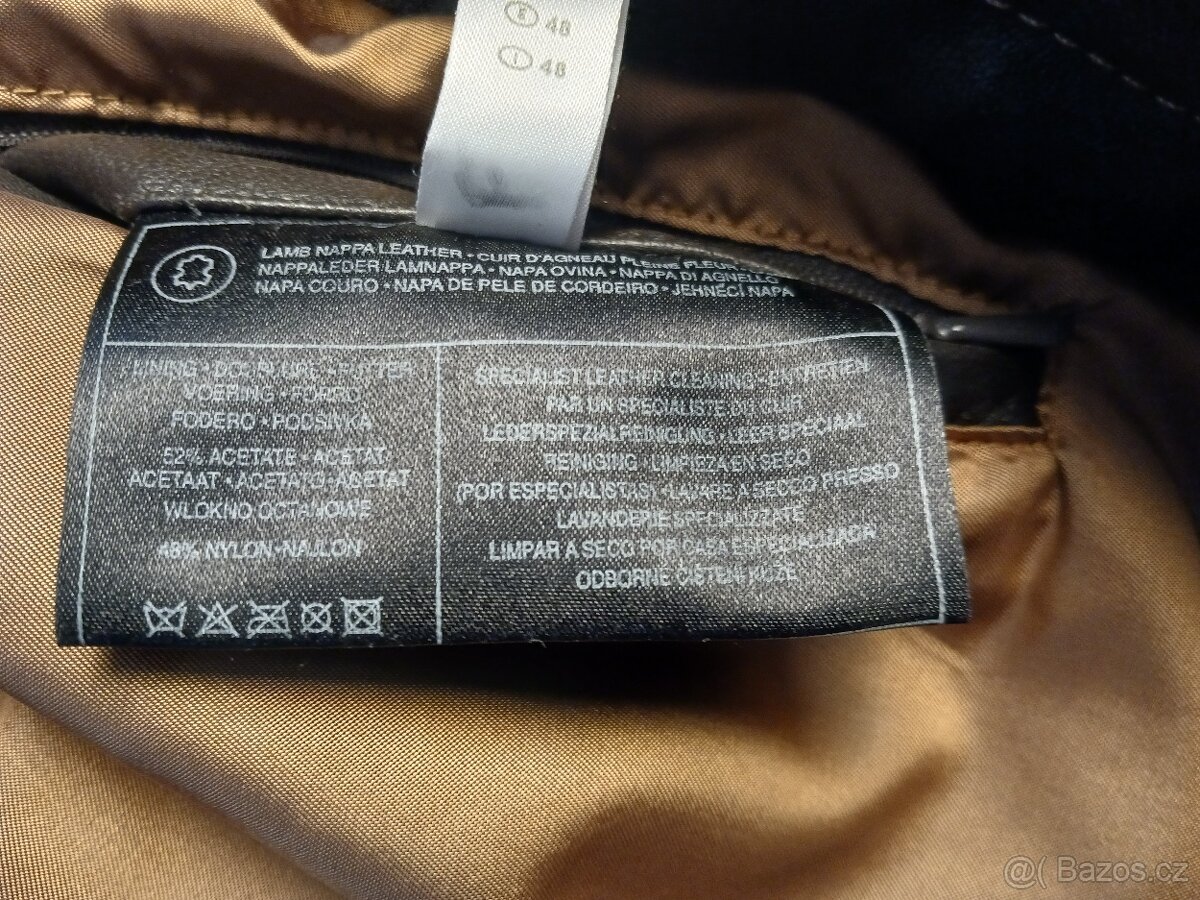 DÁMSKÉ KOŽENÉ SAKO NAPPA JEHNĚTINA - 4