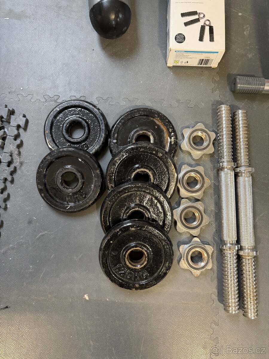 Sada závaží a věcí na cvičení - 4