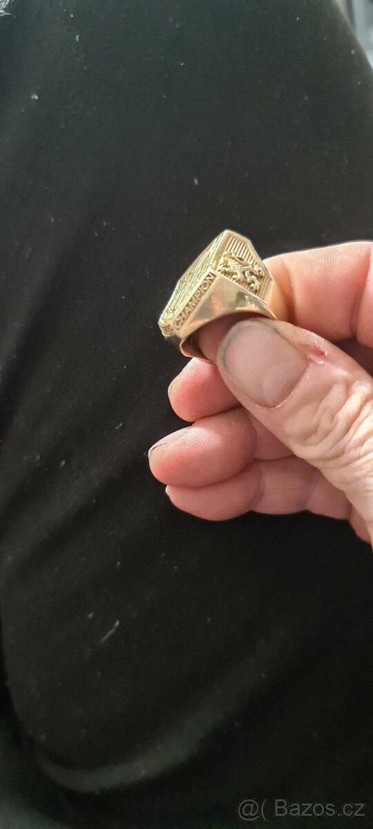 Zlatý masivní prsten speciálních jednotek PLATÍ POUZE DO PON - 4