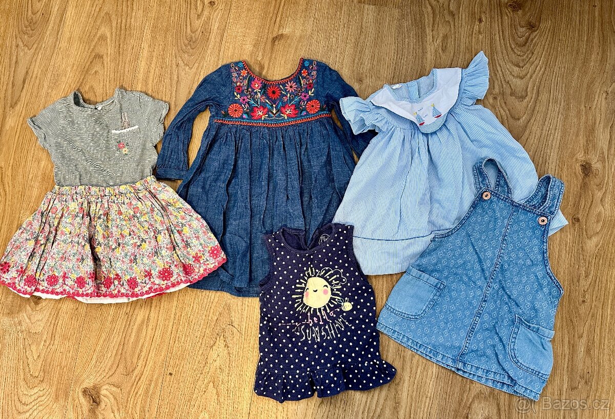 set dívčího oblečení 29ks, vel. 92, 18-24 měs, 7 Kč/kus - 4