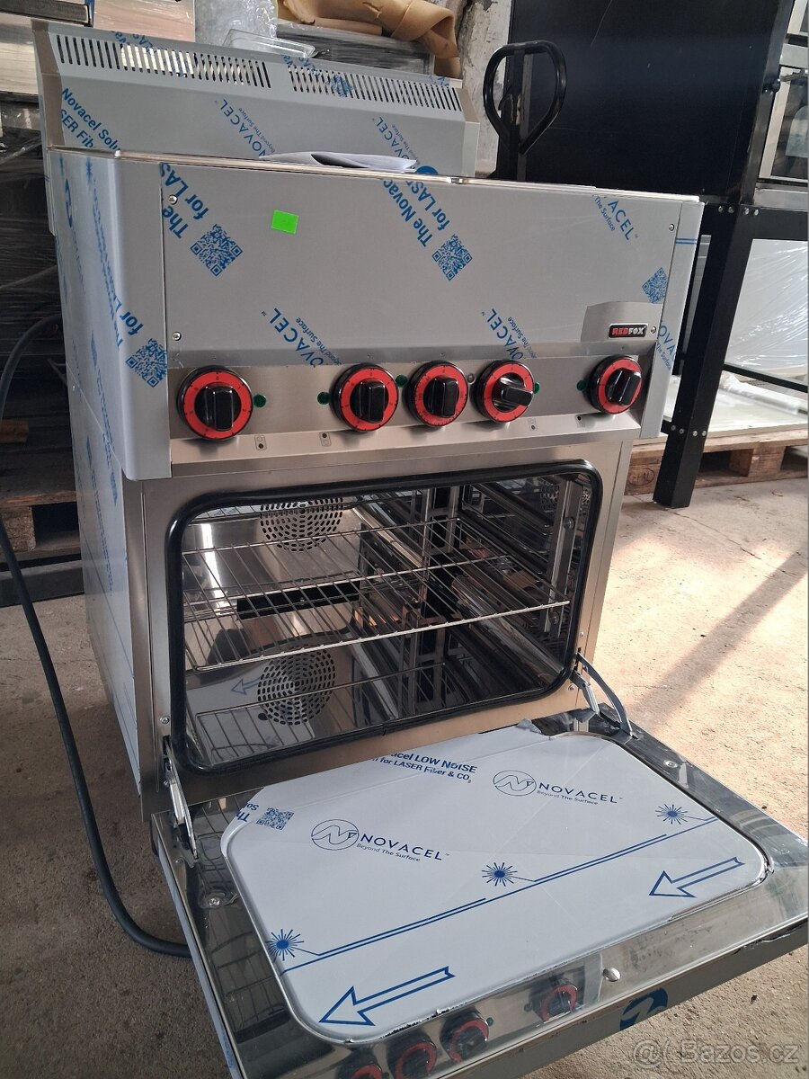 El. sporák RedFox SPT60ELS s horkovzduš. pec, NOVÉ - 4