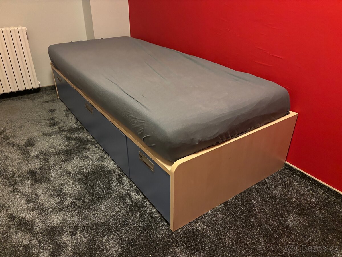 Postel Alax s úložným prostorem - 4