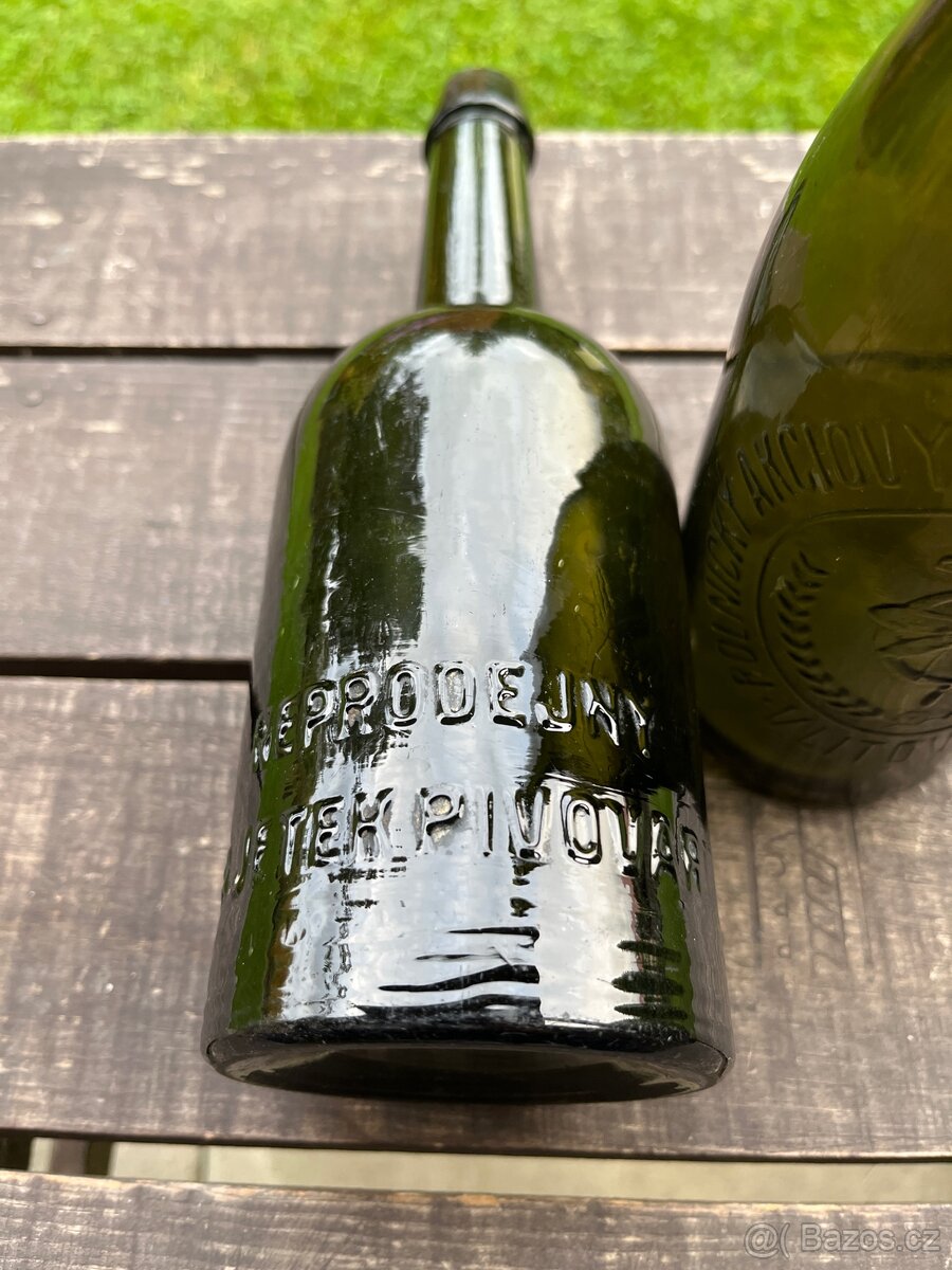 Staré pivní láhve - 4