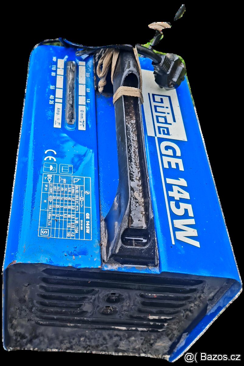 GÜDE GE 145 W trafo transformátorová svářečka - 4