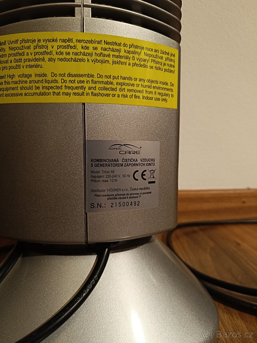 Ionic care Triton X6 čistička vzduchu - 4