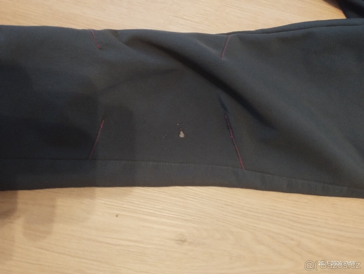 Softhellové kalhoty zateplené - 4