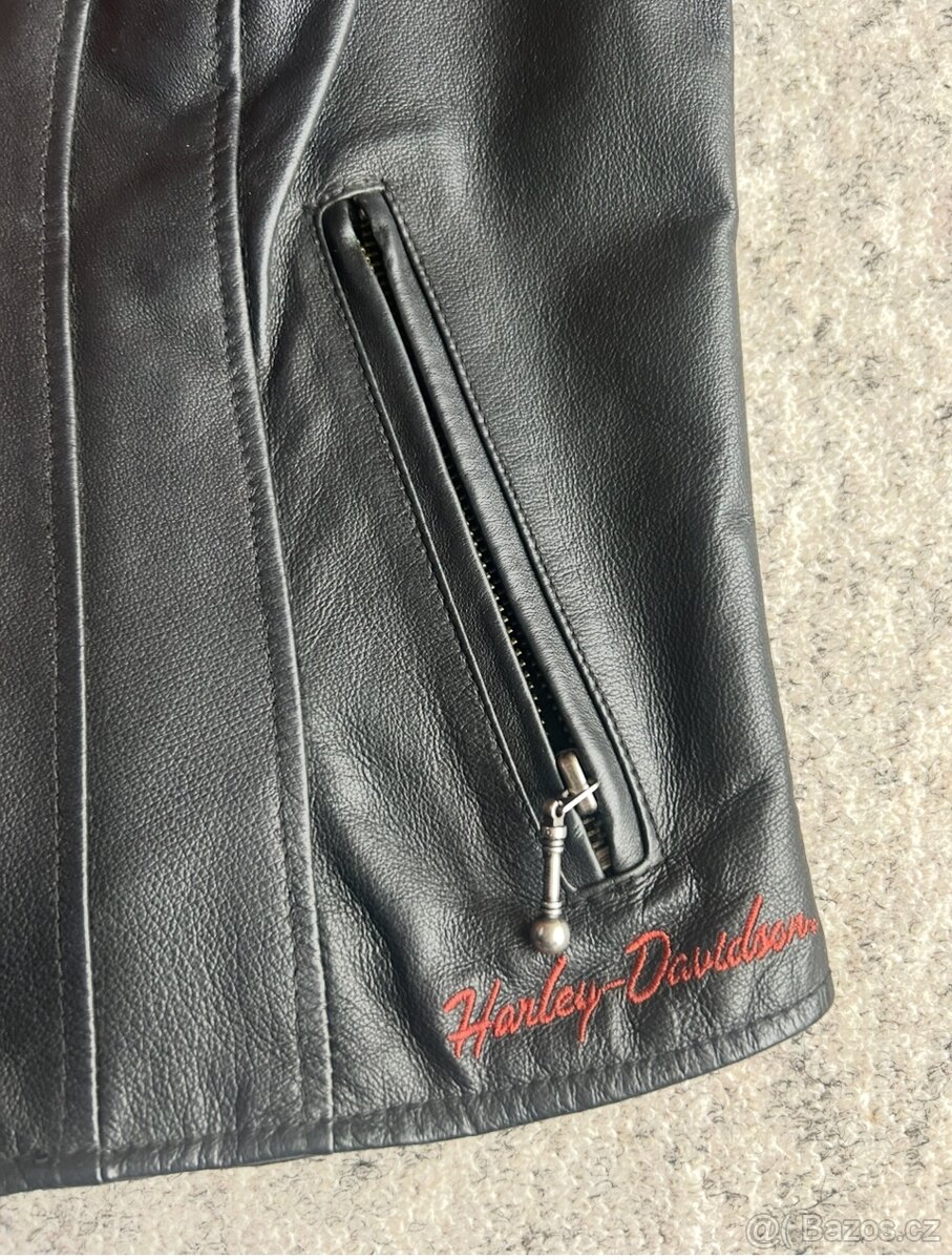 Kožená vesta Harley Davidson - 4