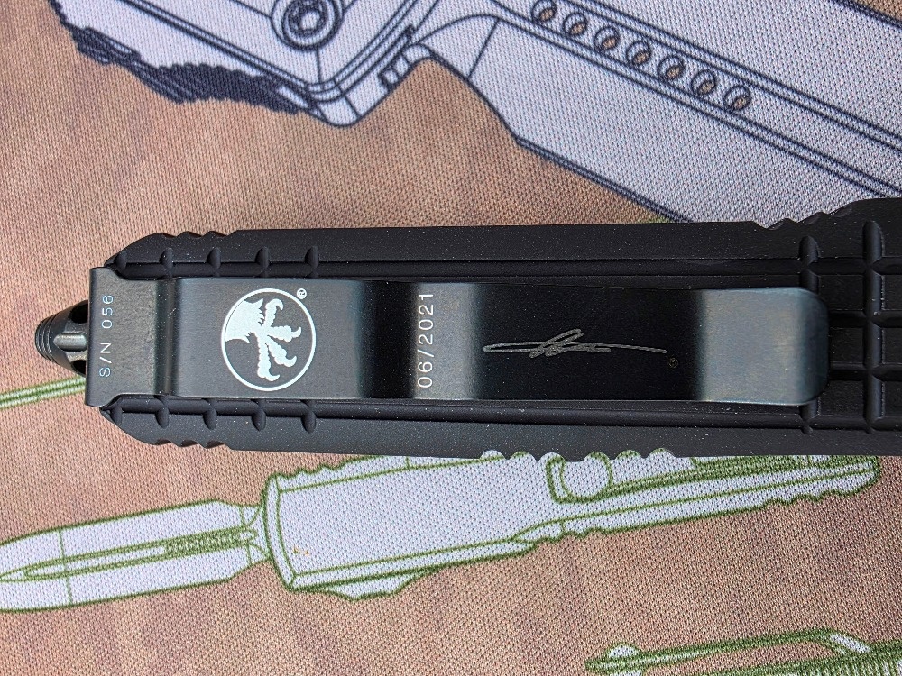 Microtech Ultratech Delta Frag Fluted DLC - 4