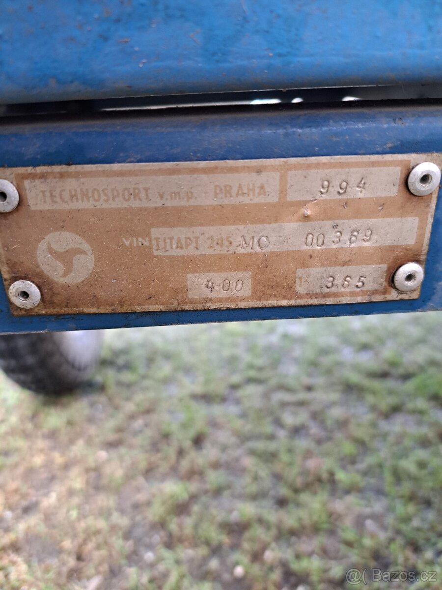 Přívěsný vozík Technosport Praha APT 245 - 4