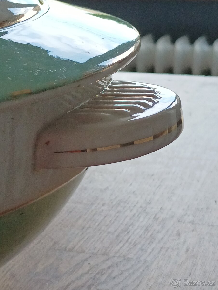 VELKÁ PORCELÁNOVÁ TERINA HÁZENKA FRANCIE - 4