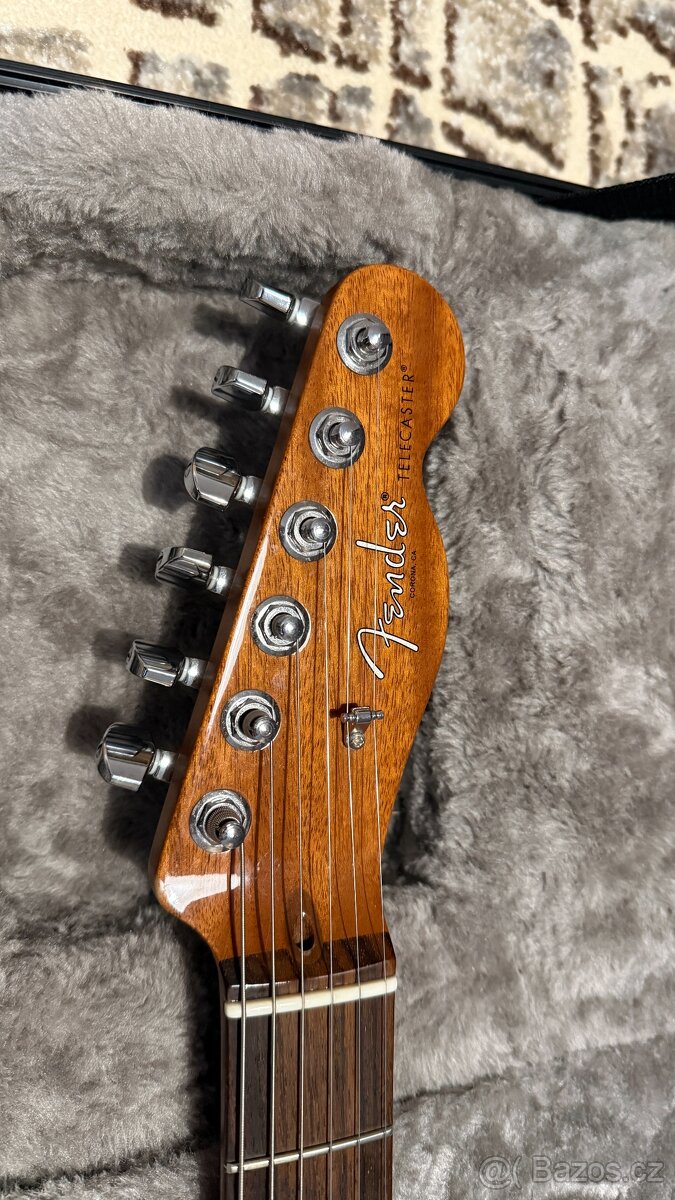 Fender 2017 LTD American Pro Mahogany Tele Deluxe Shawbucker - 4