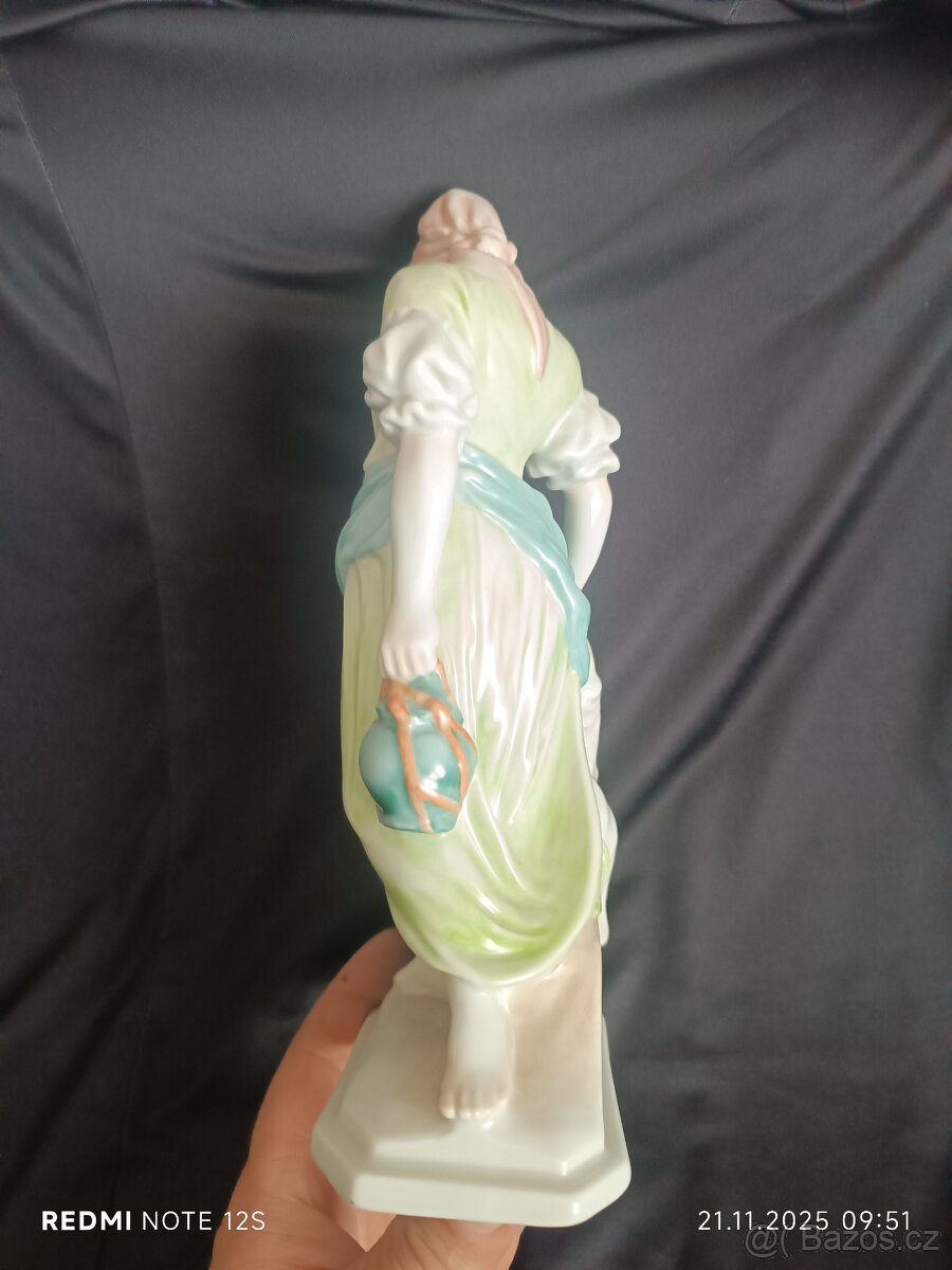 Porcelánová soška herend hvngary - 4