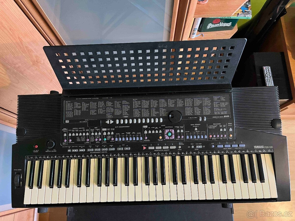 Klávesy Yamaha PSR-510 + kufr - 4