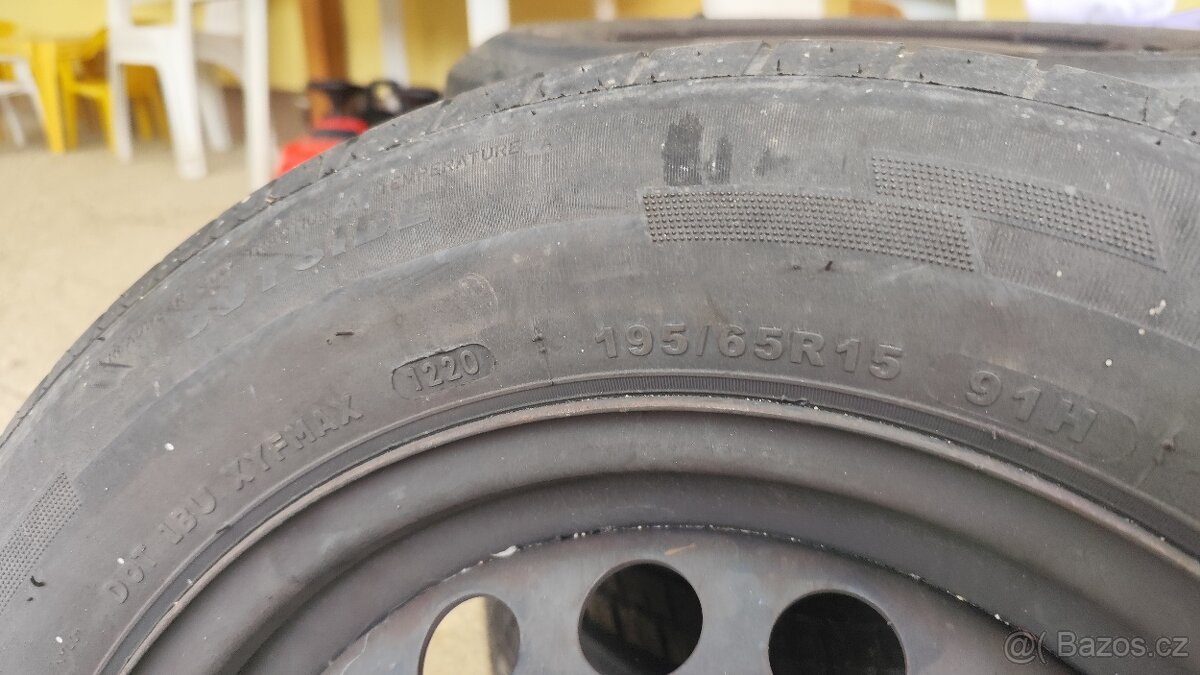Sada letních kol 195/65R15 - 4