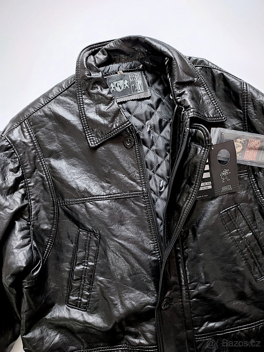 Pánská bunda, CV Italie, ruční ráce, s visačkou, vel. XL - 4