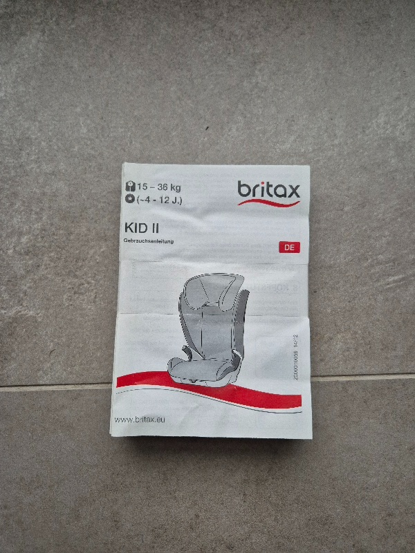 Autosedačka Britax Romer KID 2 - 4