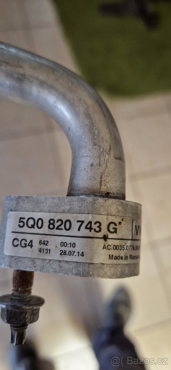 Škoda Octavia klimatizace trubky - 4