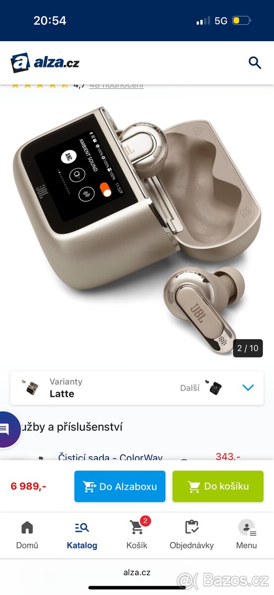 JBL tour pro 3 sluchátka - 4