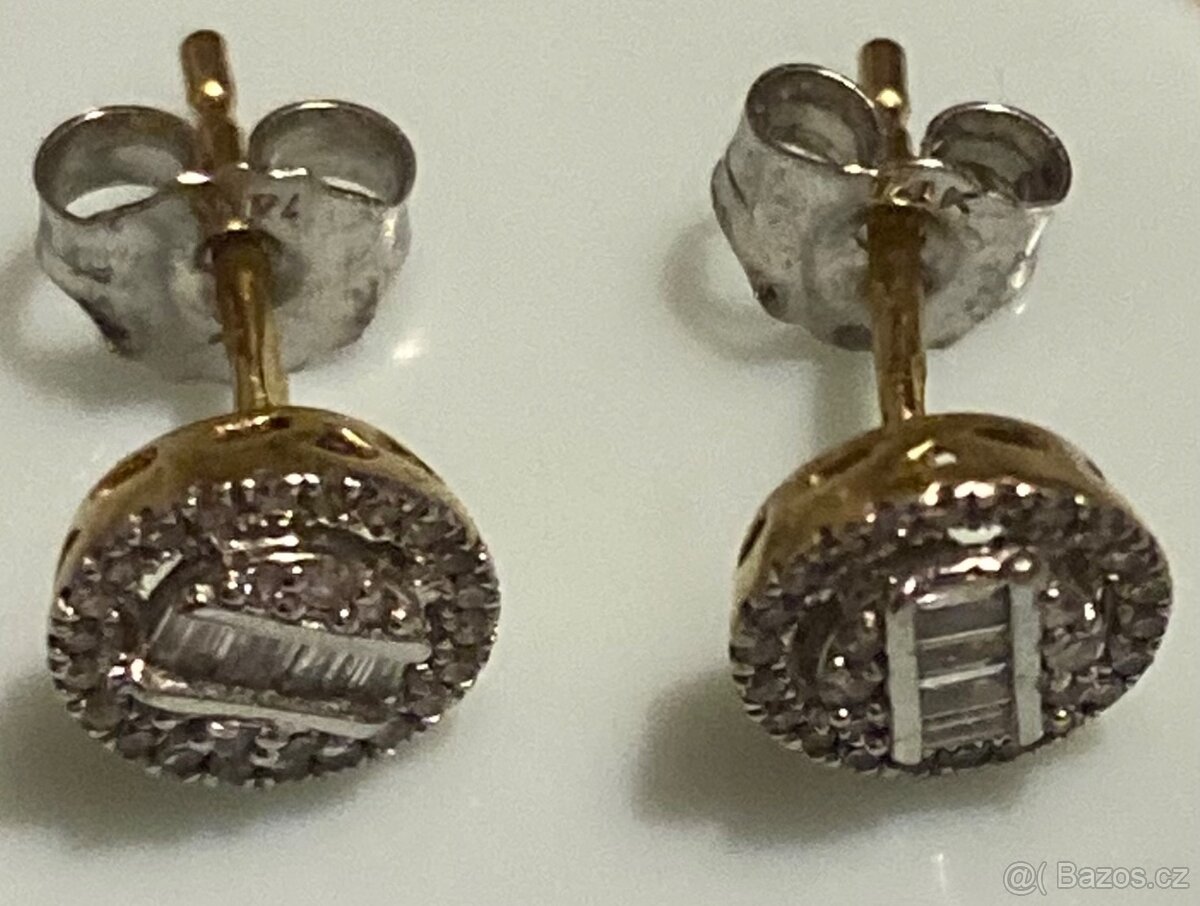 Náušnice Altman daimond FE 8199 - 4