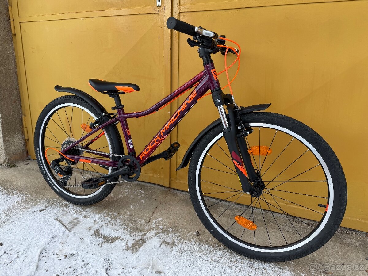 Rock Machine 24 dětské kolo s páčkovým řazením - 4