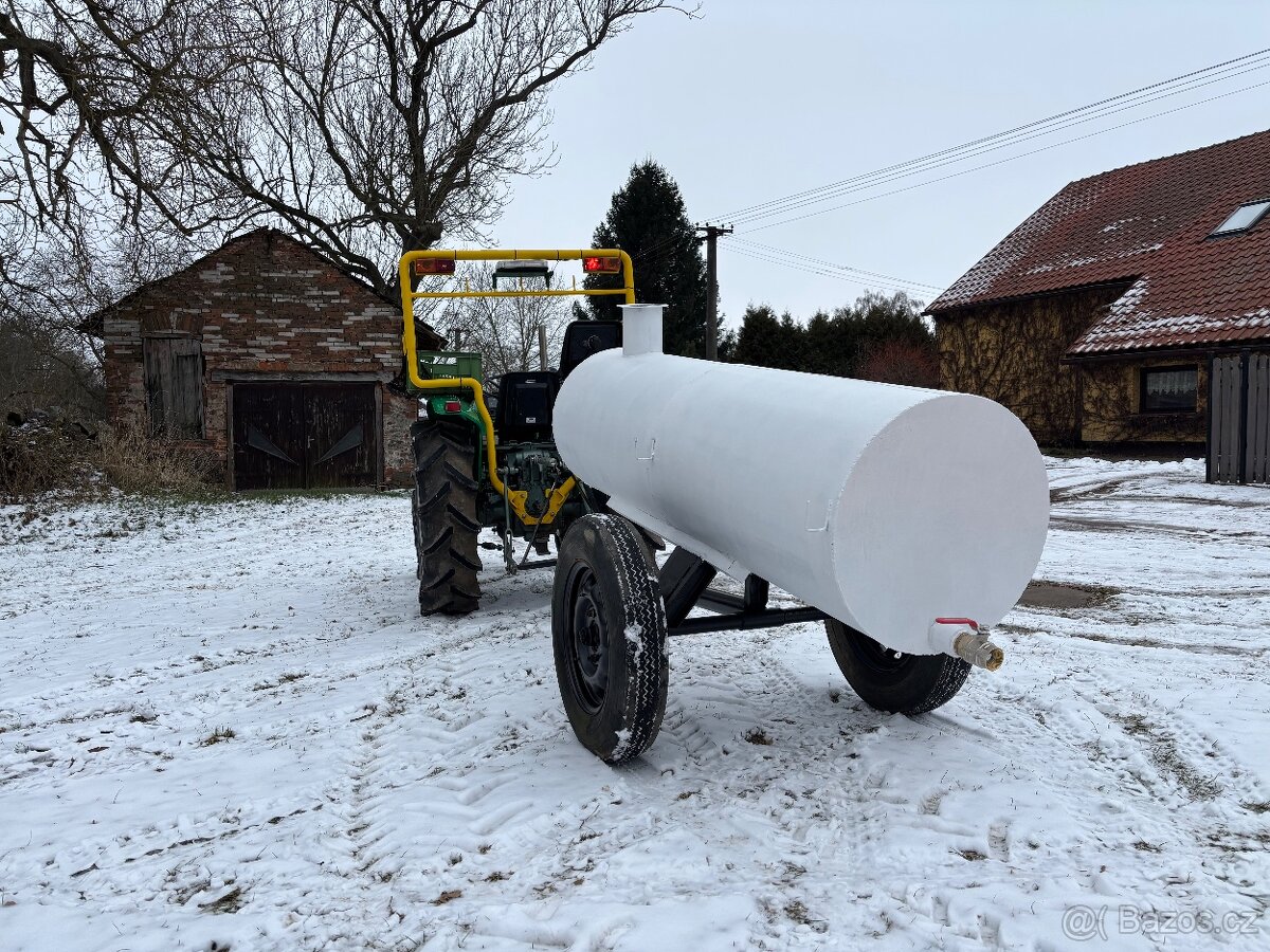 Cisterna na vodu za malotraktor, auto, čtyřkolku, UTV - 4