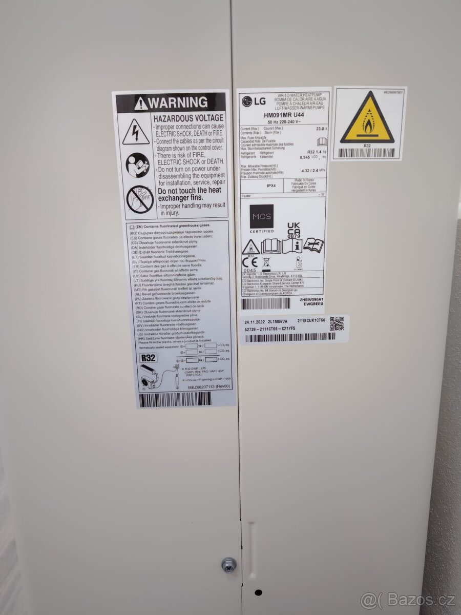 Tepelné čerpadlo LG - 4