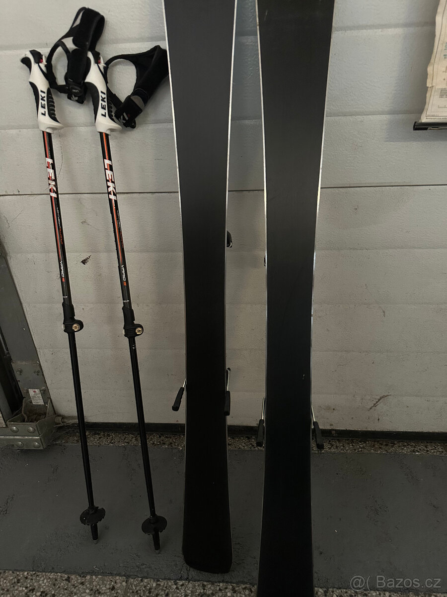 Lyže Elan 110cm + hole Leki Vario S90 - 4