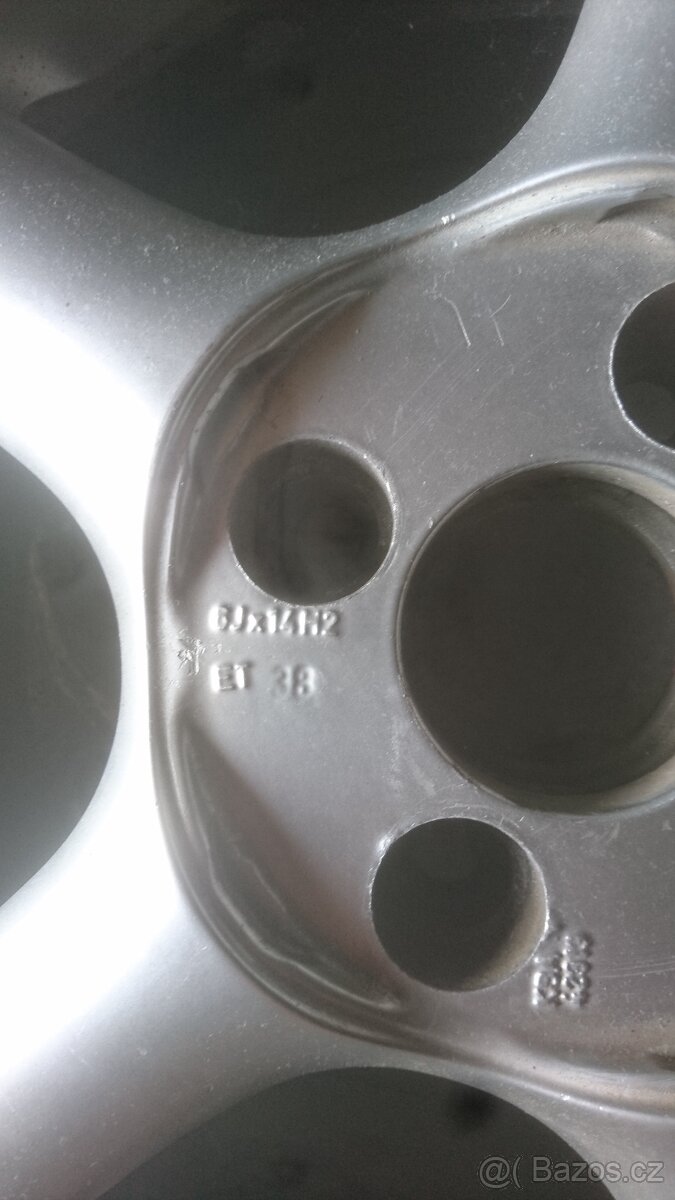 alu kola R14 4x100 - 4