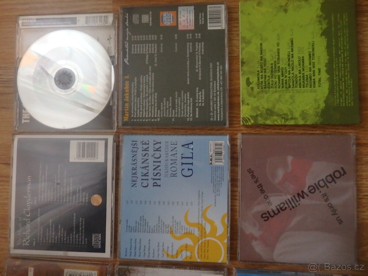 CD - levná sada po 40 Kč/kus - 4