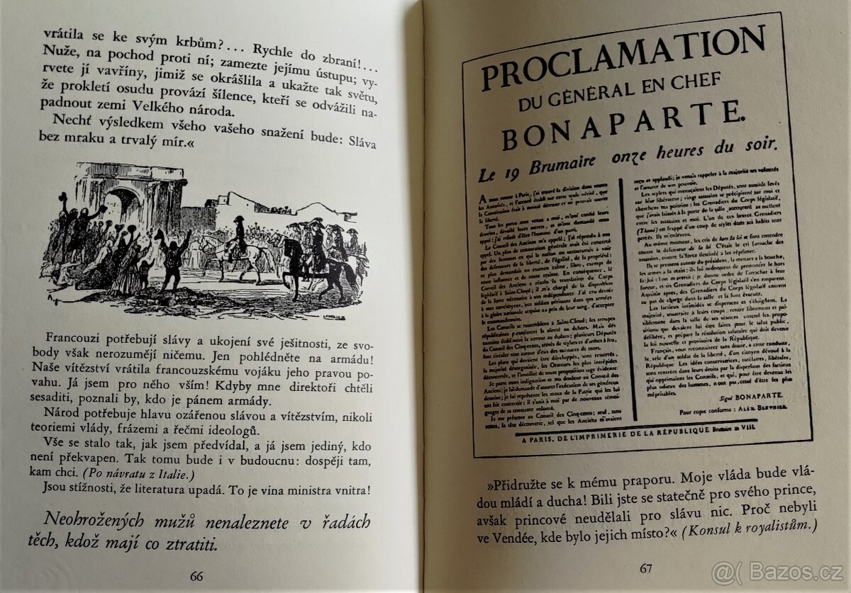 NAPOLEON VE SVÝCH PROJEVECH / 1936 / - 4