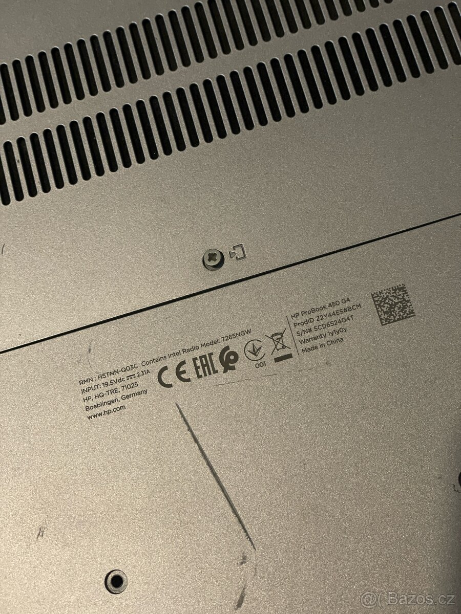 HP probook 450 G4 displej - 4