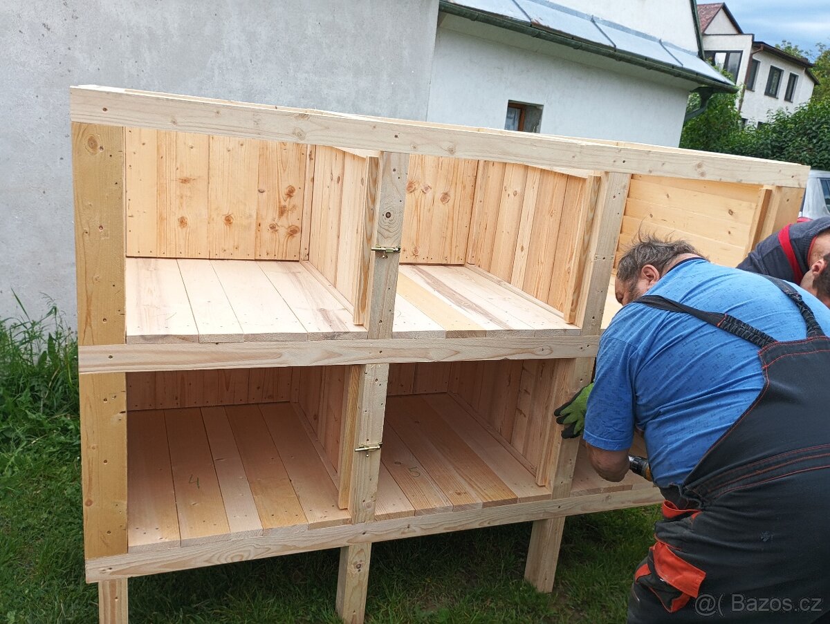 Dřevěné králíkárny a kurníky - 4