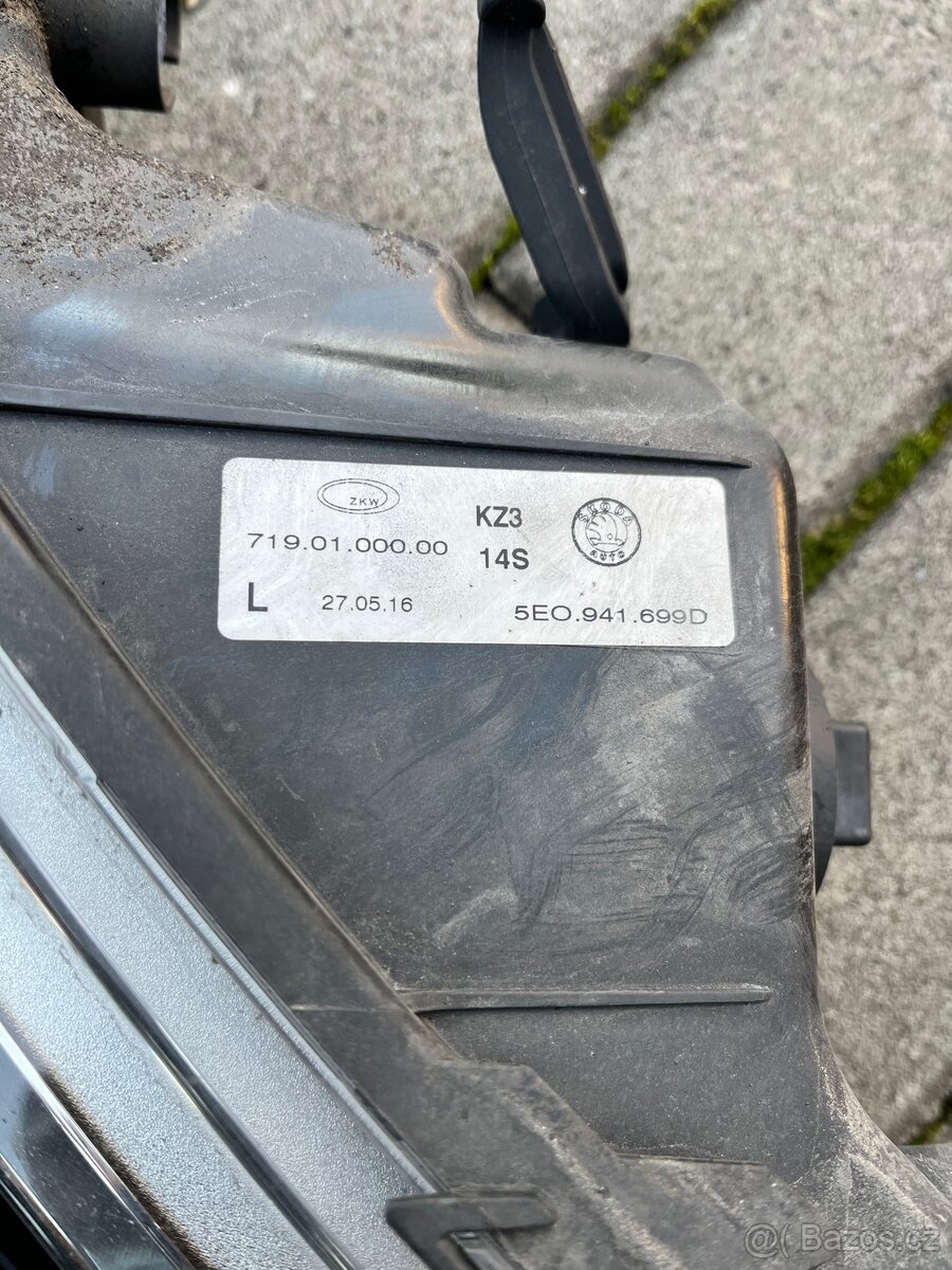 Levá mlhovka Octavia 3 - 4