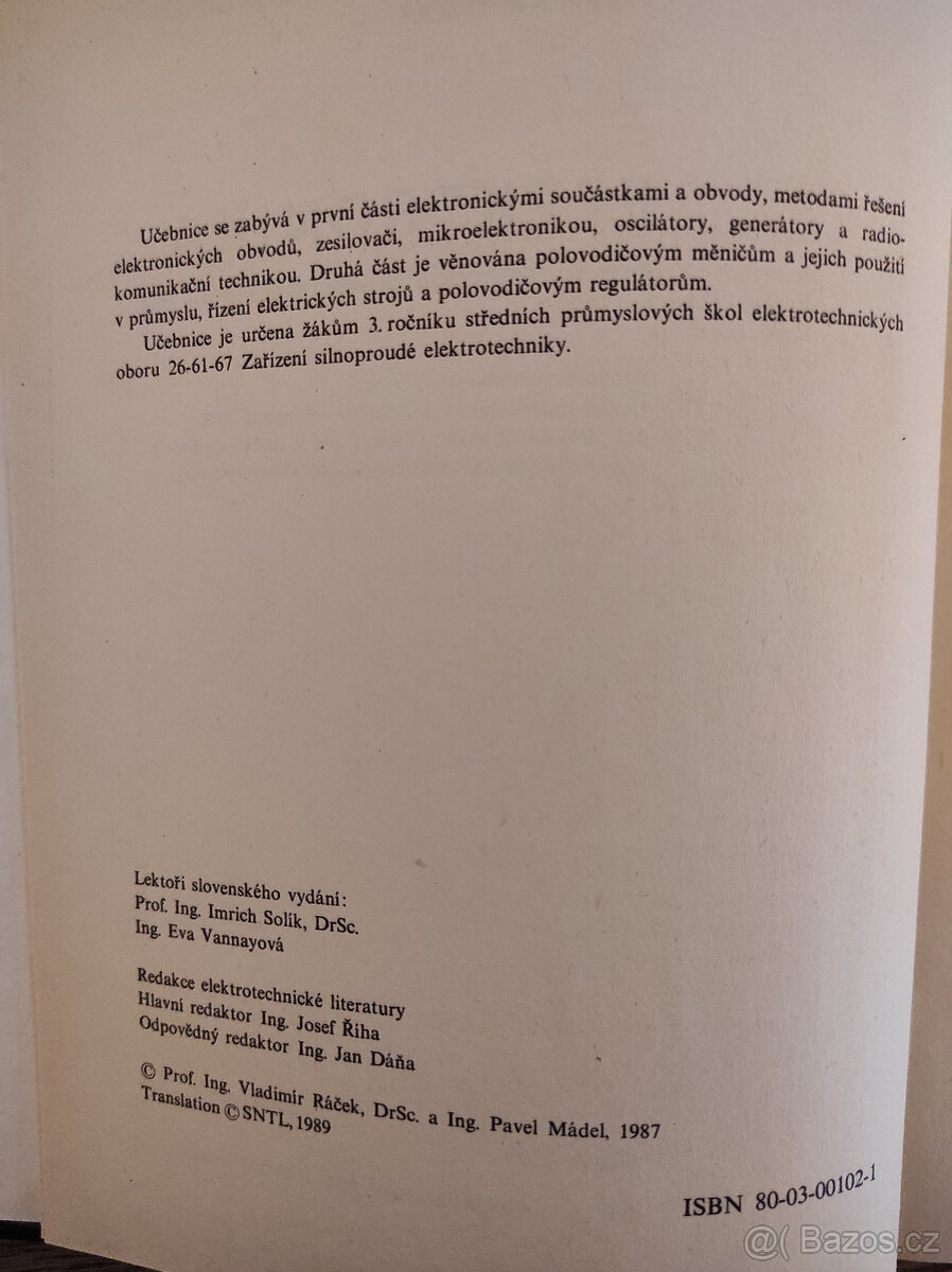 Elektronika pro 3. ročník SPŠ elektrotechnických - 4