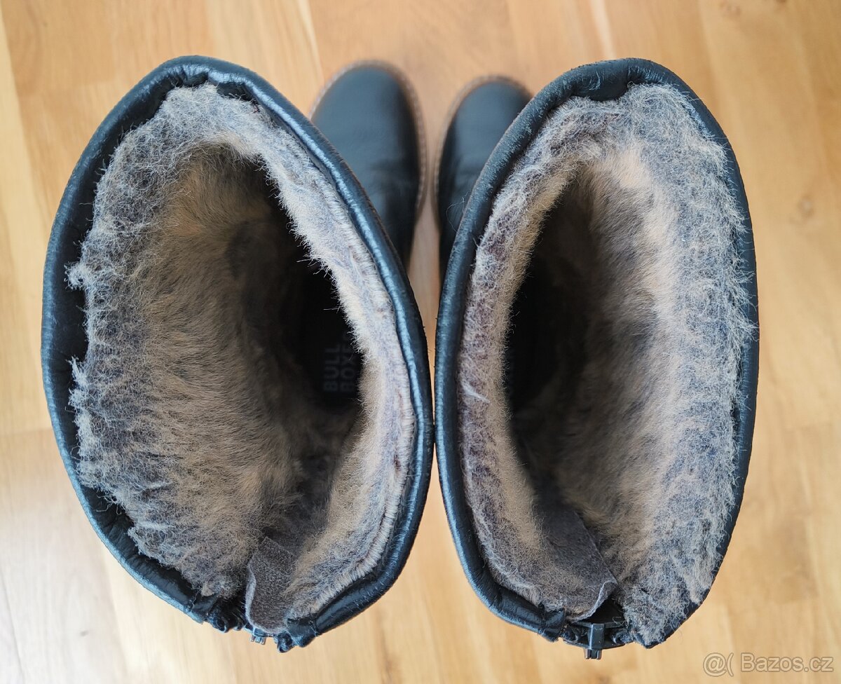 Kozačky kožené vel. 36 - 4