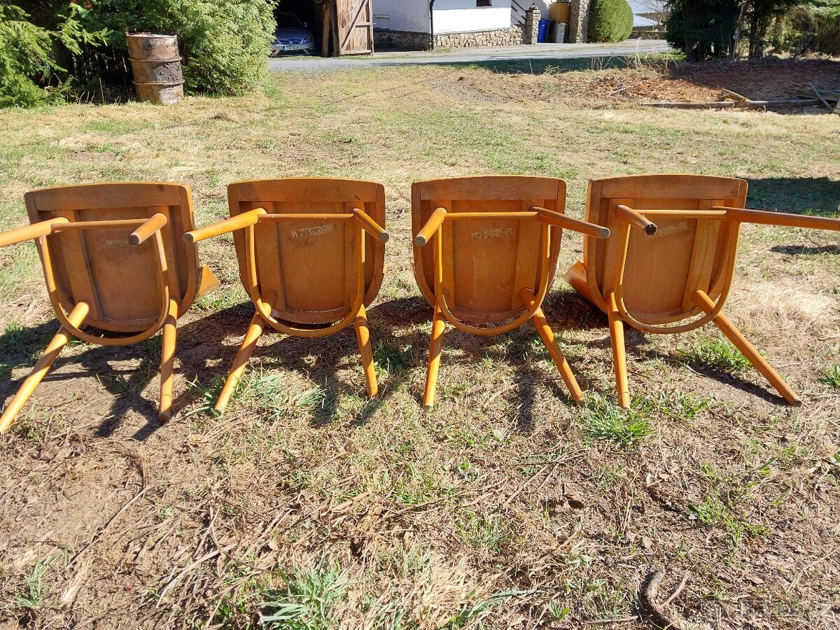 Židle TON model 514 - 4 ks - 4