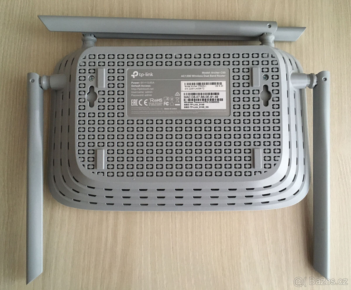 TP-LINK Archer C50 WiFi router - 4