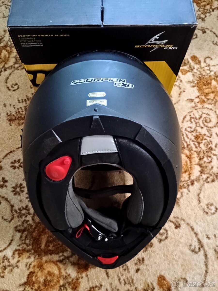 Moto přilba, helma Scorpion exo 910 - 4