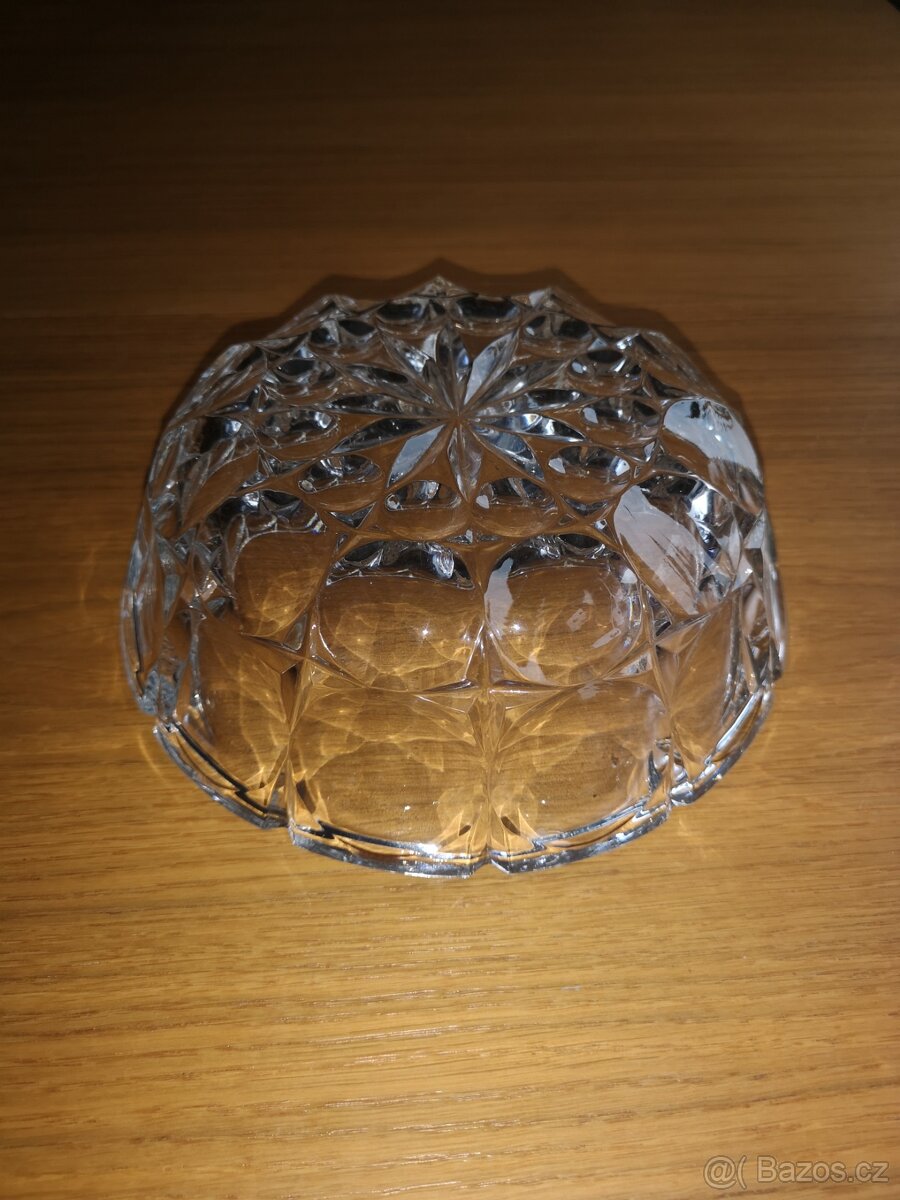 Skleněná ozdobná mísa - 3 - 4