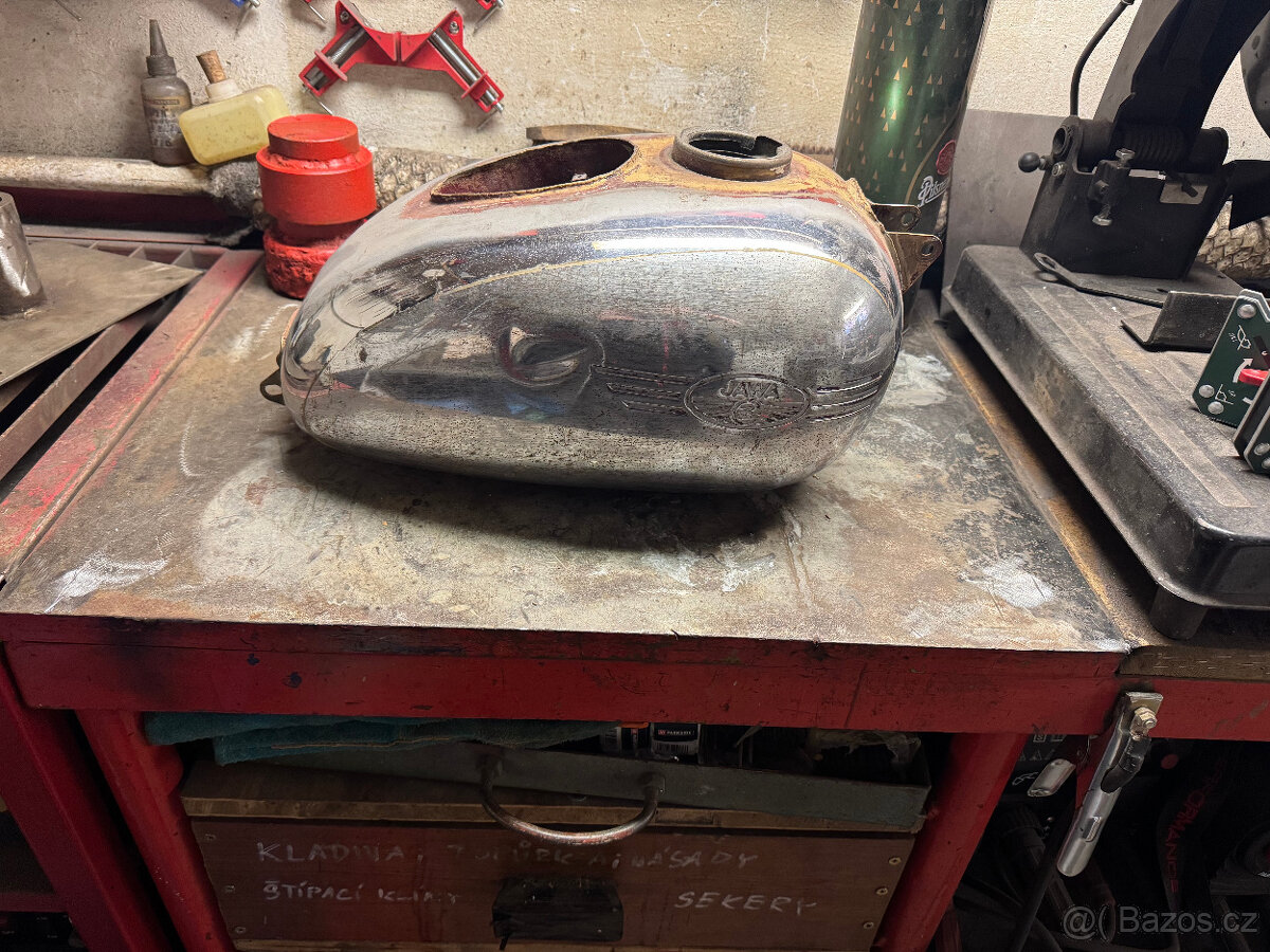 Jawa Čz 125/355 - 175/356 - nádrž - 4
