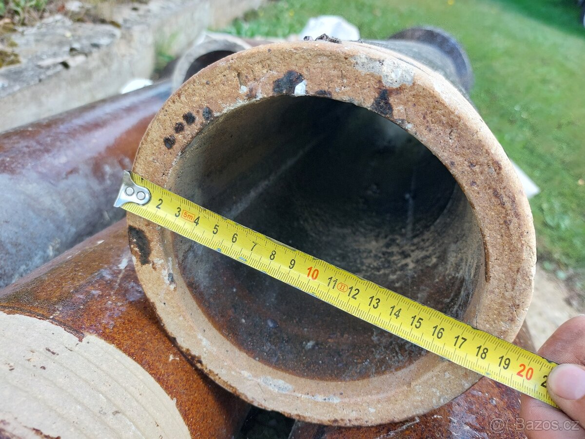 Kameninové potrubní DN160 1 m 6 ks - 4