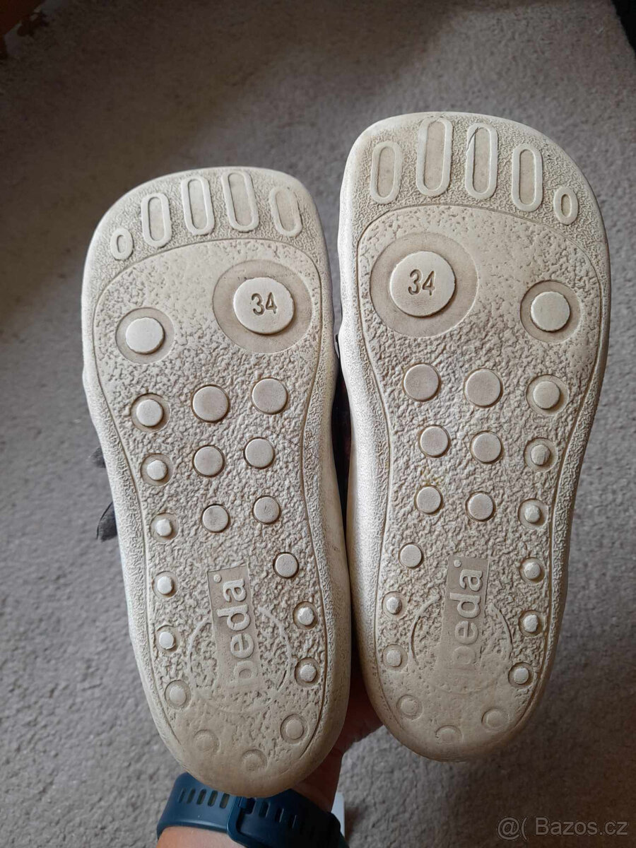 Textilní boty Beďa, velikost 34 - 4