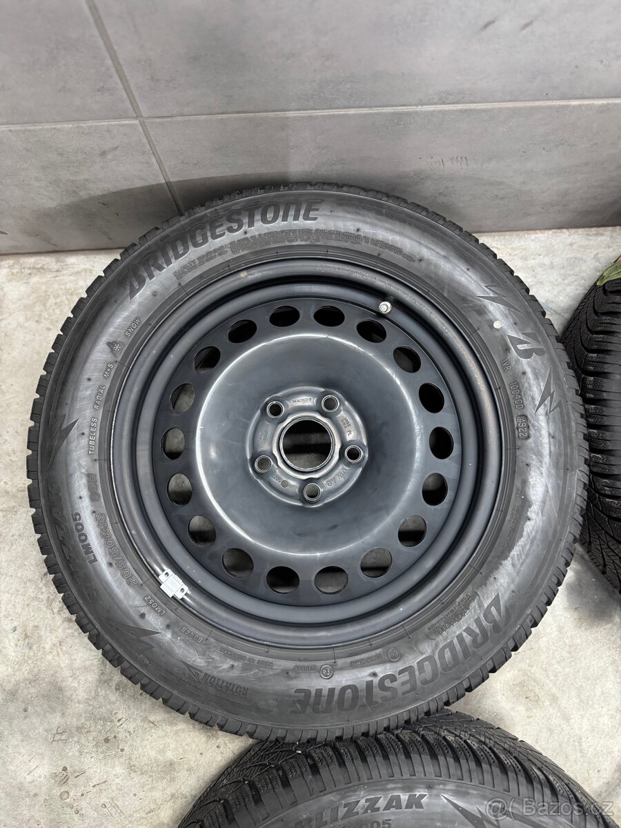 ZIMNÍ SADA VW 205/60/16 TOURAN OCTAVIA - 4