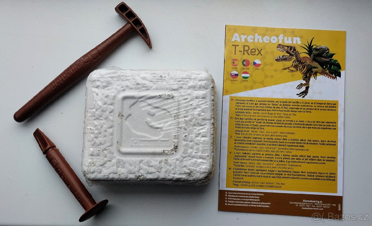 Clementoni Archeofun T-Rex – Archeologická sada – Nové - 4