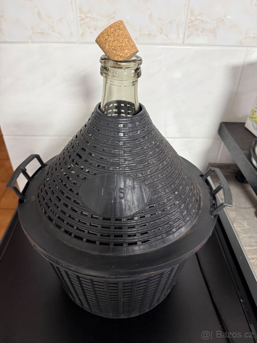 Demižony 15,10,5ltr - 4