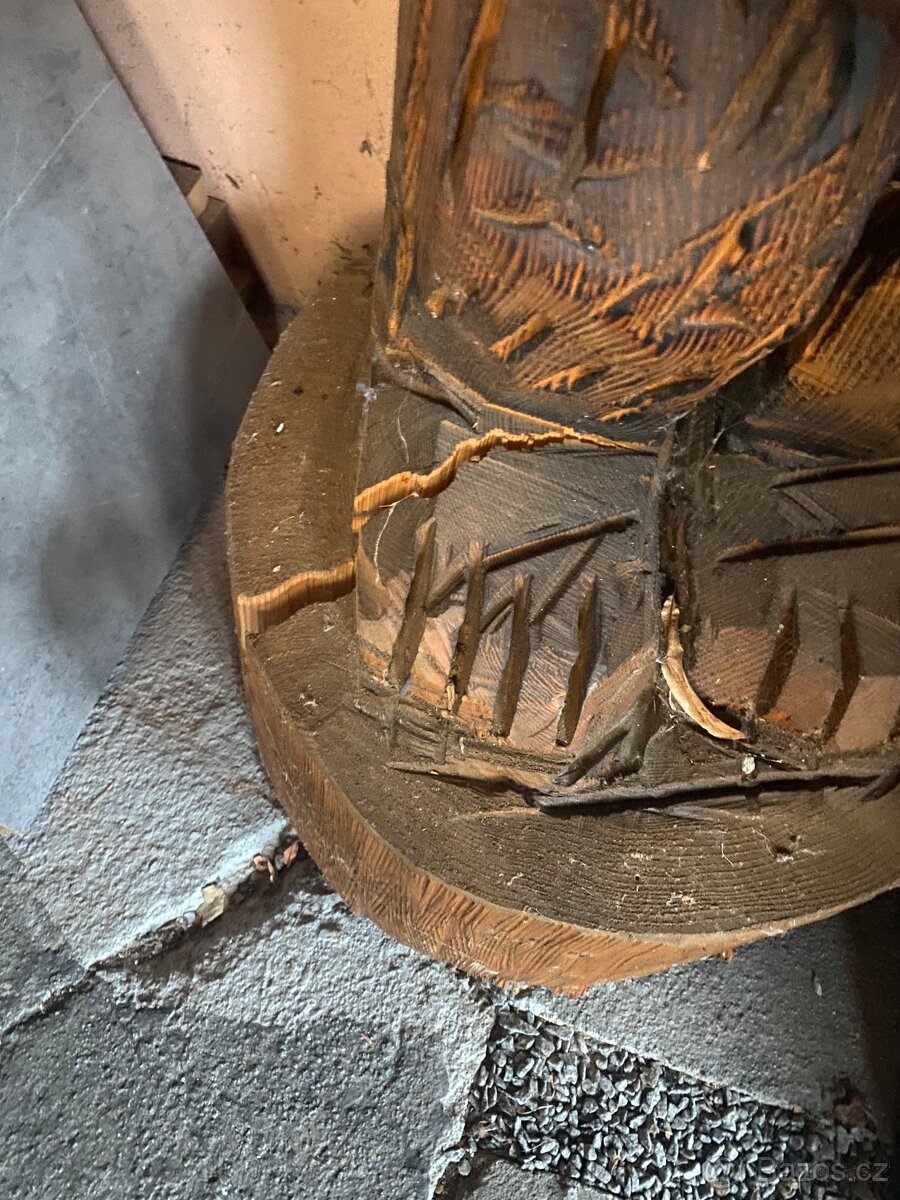 Dřevěný Medvěd 170cm - 4