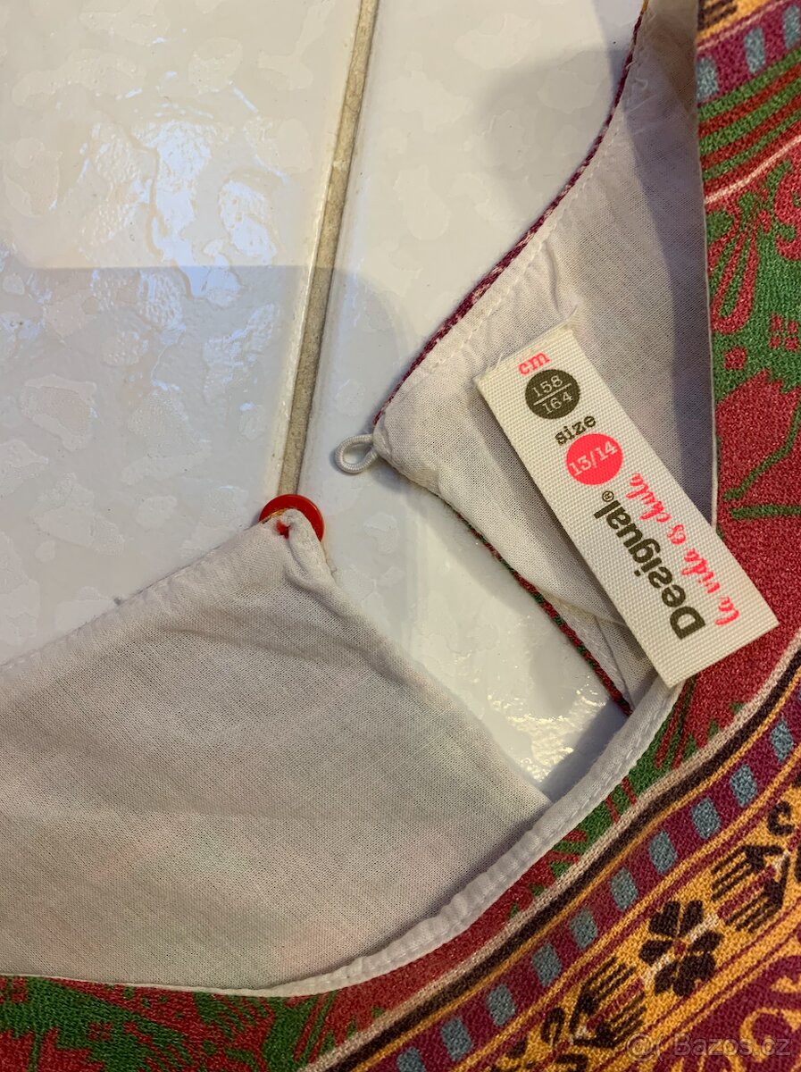 ŠATY ZNAČKA DESIGUAL - HOLČIČÍ - 4