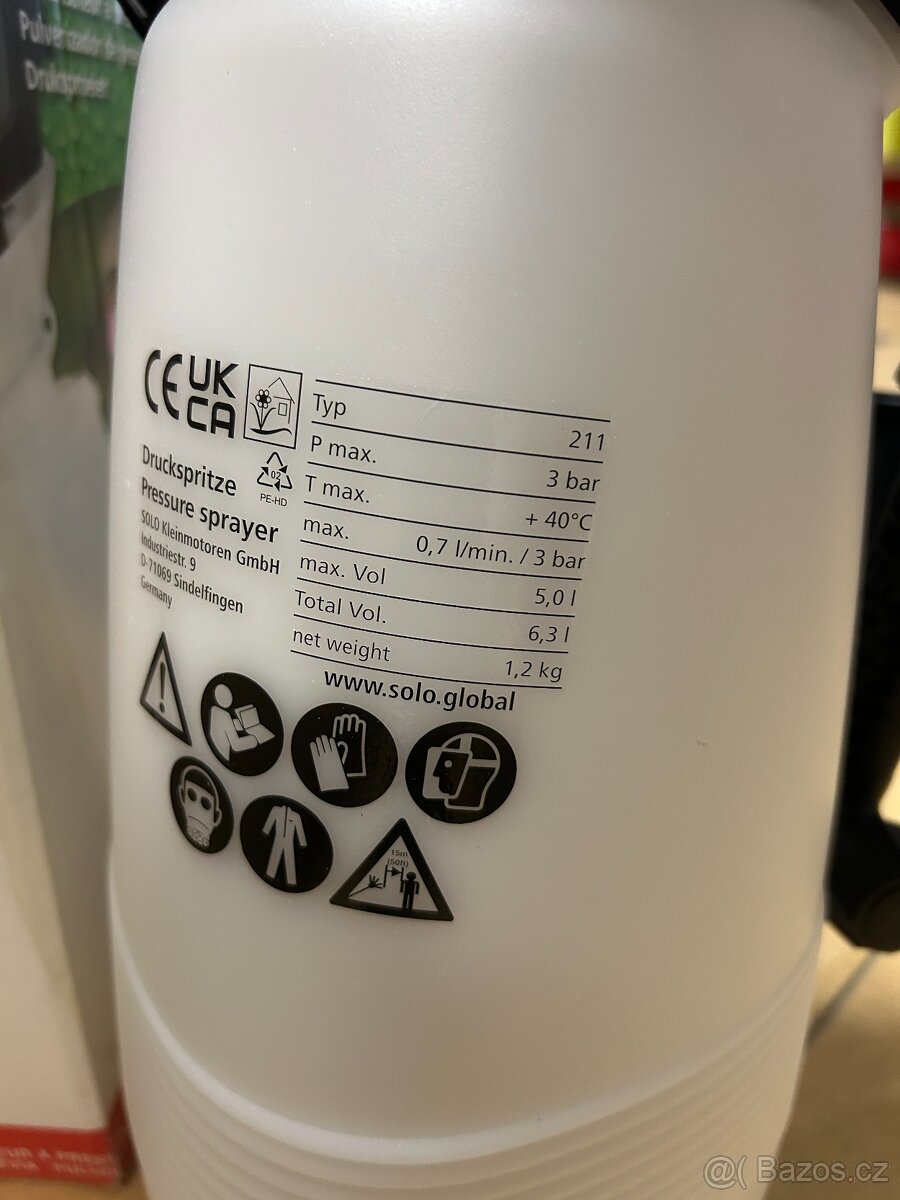 Ruční postřikovač Solo 211 5l - 4