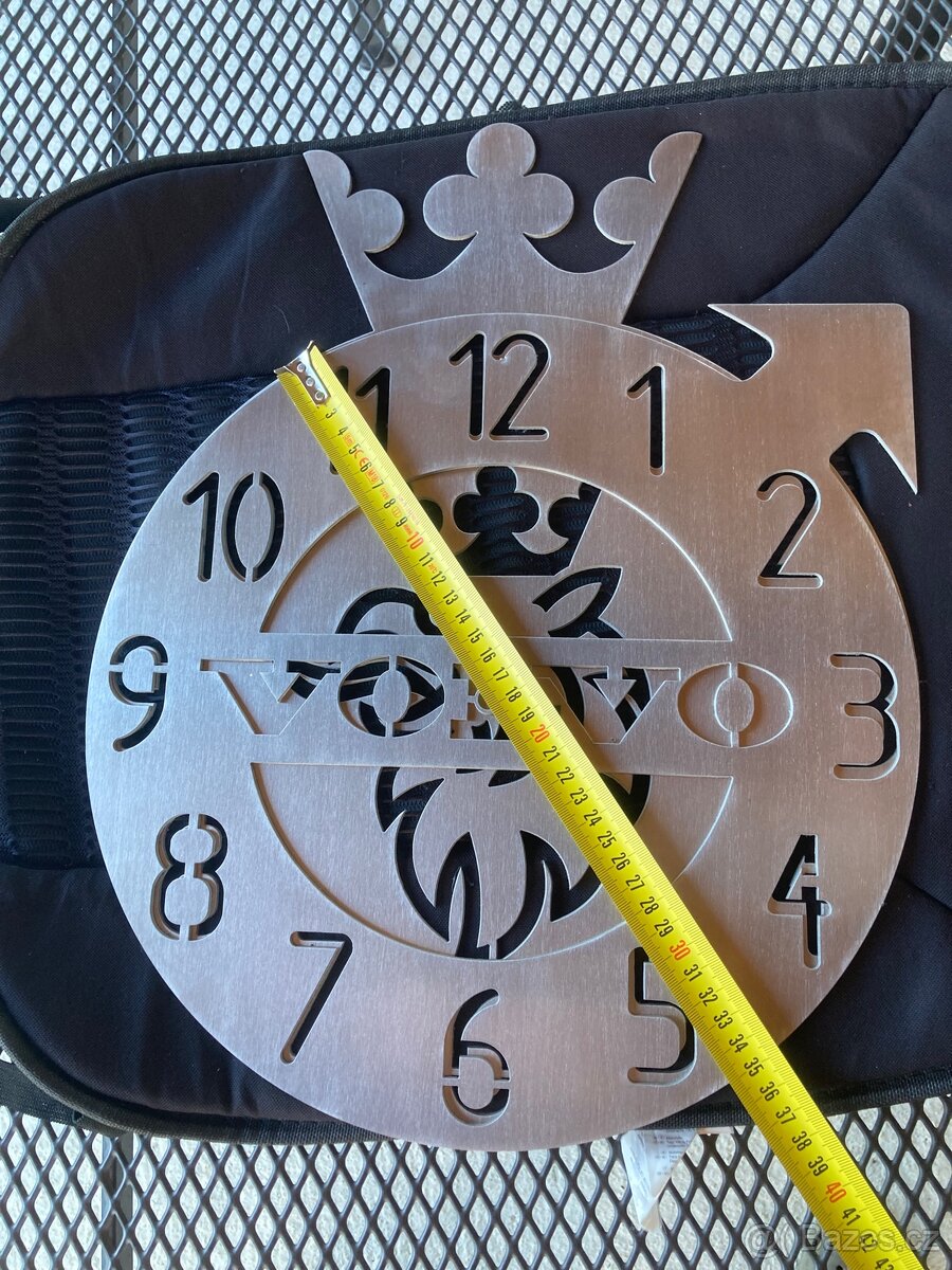 Nerezové hodiny Scania a Tatra - 4