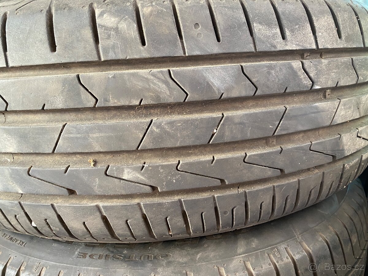 Alu kola 16” 5x105 Enzo a letní pneu 205/60/R16 - 4